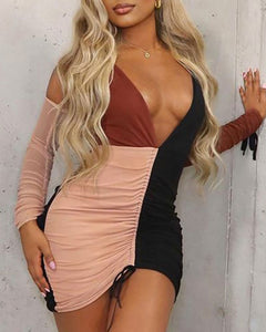 Tie Me Up Mini Dress